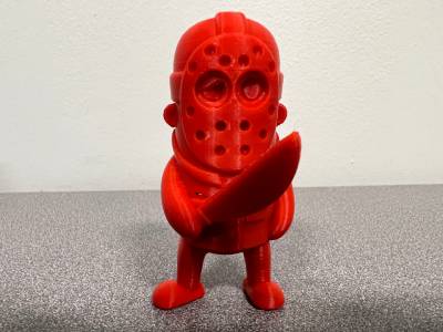 3D Printed Jason from Halloween Horror movie series