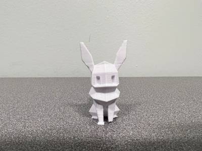 3D Printed Low Poly Evee